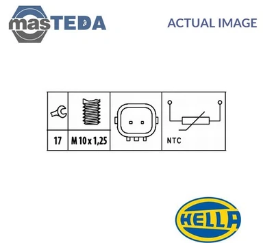 6PT 009 309-421 COOLANT TEMPERATURE SENSOR GAUGE IN FRONT OF THE RADIATOR HELLA - Image 1 of 4