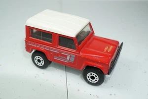 Vintage Matchbox rot Land Rover 90 Country 1987 Maßstab 1:62 rot TOP - Bild 1 von 7