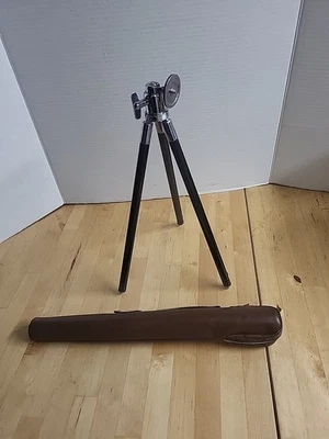 Vintage Made in Japan  Compact Camera Tripod Travel  Adjust VERY NICE WITH CASE - Image 1 of 4
