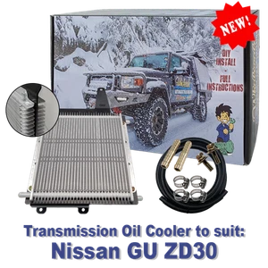 Heavy Duty Transmission Oil Cooler Kit with added Power Steering Cooler to su... - Picture 1 of 1