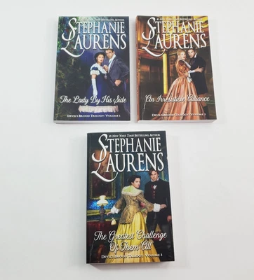 Devil's Brood Trilogy Volumes 1-3 by Stephanie Laurens Paperback 2017 Foto 1 de 4