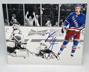 FOTO HOCEKY 8X10 FIRMADA POR KEVIN HAYES NEW YORK RANGERS CERTIFICADO DE AUTENTICIDAD UG - Imagen 1 de 3