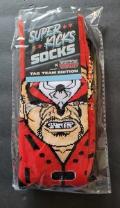 ¡CALCETINES SUPER KICKS CAJA DE LUCHA LIBRE PROFESIONAL ROAD WARRIORS!! ¡EXCLUSIVO DE CAJA!! - Imagen 1 de 1