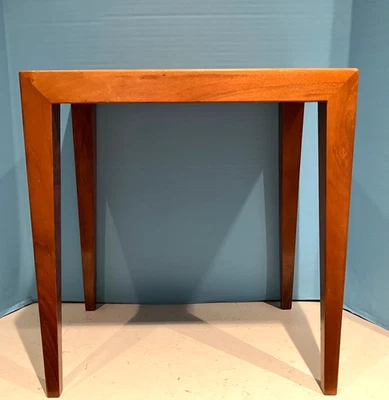HASLEV  MOBELFABRIK? DANISH ROSEWOOD SQ. SIDE TABLE DESIGNED SEVERIN HANSEN  MCM - Image 1 of 4