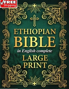Ethiopian Bible in English Complete LARGE PRINT: the Definitive Collection of Al - Picture 1 of 2