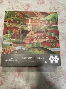 Hallmark Archive Collection 1000pc Puzzle Autumn Hills Fall 24"x30” Made in USA - Picture 1 of 3