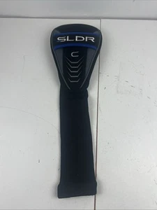 TaylorMade SLDR C Driver Head Cover Golf Black Blue. T - Picture 1 of 6