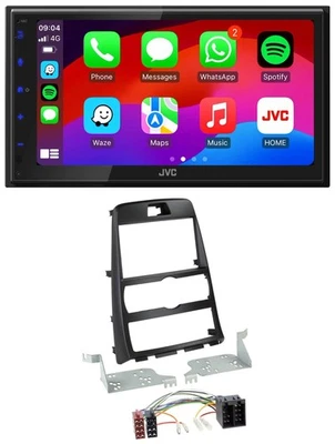 JVC Bluetooth 2DIN MP3 DAB USB Autoradio für Hyundai Genesis BK 10-12 - Bild 1 von 4
