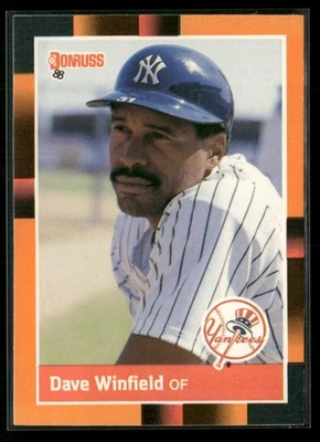 1988 Donruss Baseball - Dave Winfield #244 - Image 1 of 2