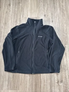 Columbia Damenjacke schwarz Fleece Fast Trek II Reißverschluss Größe 1X - Bild 1 von 8
