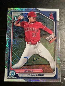 Joswa Lugo IP In-person AUTO 2024 Bowman Chrome Mega Box Mojo Refractor #BCP-237 - Picture 1 of 3