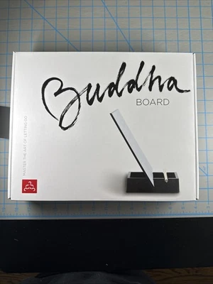 BUDDHA BOARD Water Painting + Bamboo Brush & Stand Master The Art of Letting Go - Image 1 of 4