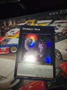 Yu-Gi-Oh! Epurrely Noir (SupR) RA04-DE071 Quarter Century Stampede 1. Auflage - Bild 1 von 3