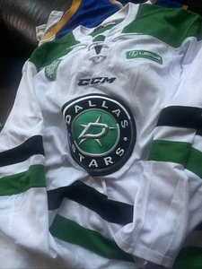 Dallas Stars Green CCM Game Jersey Large #68 - Picture 1 of 6