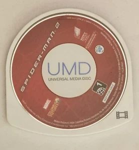 Spider-Man 2 Movie Sony PSP (UMD Video, 2004) Disc Promo NFR Not for Resale - Picture 1 of 4