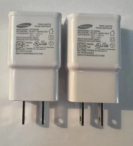 Samsung USB-A Charging Block EP-TA20JWE (2 Pack) - White - Picture 1 of 1