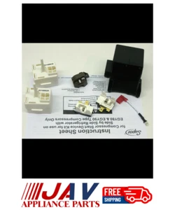 For GE Whirlpool Refrigerator Start Relay Overload Compressor CM00J673 - Picture 1 of 1