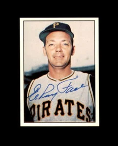 Autógrafo de los Piratas de Pittsburgh 1978 TCMA firmado a mano por Elroy Face - Imagen 1 de 2