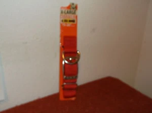 BRAND NEW "PETWEAR" RED "X-LARGE DOG COLLAR"...SIZE....15"--26".....#2 - Bild 1 von 5