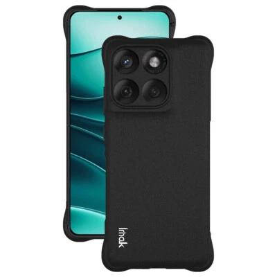 Funda blanda Imak resistente a golpes TPU transparente/mate sensación arenosa para Moto Edge 60 Fusion Foto 1 de 4