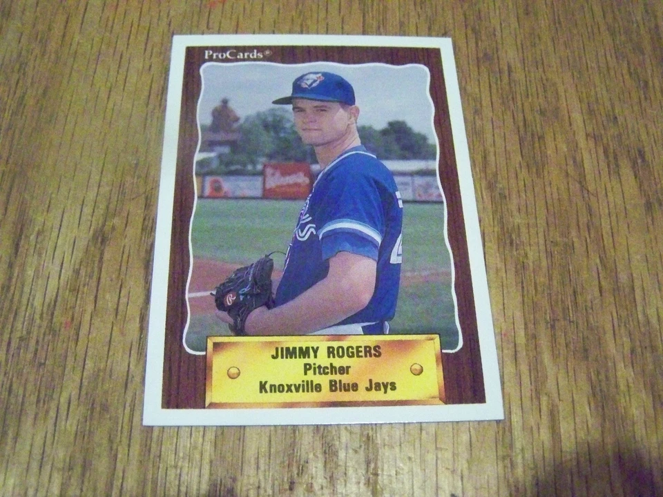 JIMMY ROGERS  ROOKIE 1990 PRO CARDS   BASEBALL CARD MINOR LEAGUE #1241 - Image 1 of 1