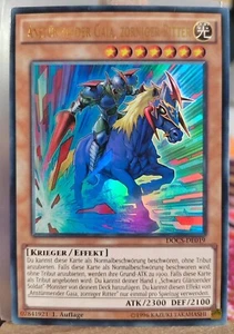 ANSTÜRMENDER GAIA, ZORNIGER RITTER - DOCS-DE019 Ultra Rare 1. Auflage Near Mint - Bild 1 von 3