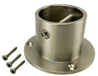 New Decking Rope Cup Ends To Fit Diameter 50mm Ropes In Satin Nickel Finish