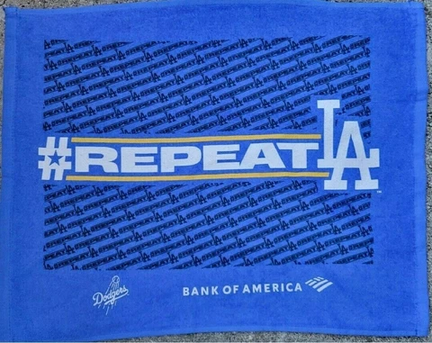 MLB 2021 Los Angeles Dodgers Atlanta Braves NLCS Game 4 Rally Towel SGA 10/20/21 Cover