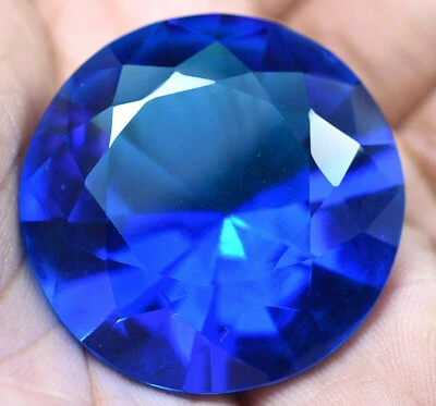 Lab Created 89.55 Ct Beautiful Blue Tanzanite Top Quality GGL Certified Gemstone - Image 1 of 4