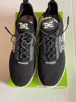 Sam Edelman Women's Cami  Knit Lace Up Black Sneakers Size 8.5 - Image 1 of 4