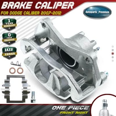Pinza de freno de disco delantera derecha Dodge Caliber 2007 2008 2009 2010 2011 2012 Foto 1 de 4