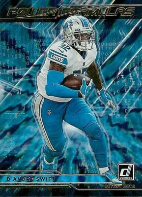 2021 Donruss Power Formulas #PF11 D'Andre Swift LIONS - Image 1 of 2