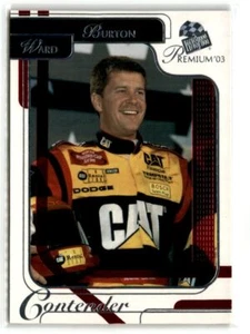 Ward Burton Bill Davis Racing 2003 Press Pass Premium Red Reflectors #P4 - Picture 1 of 2