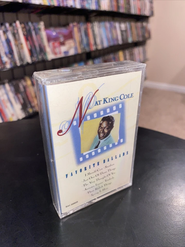 NAT KING COLE cassette tape Favorite Ballads NWT Very Thought of You 1950s - Image 1 of 1