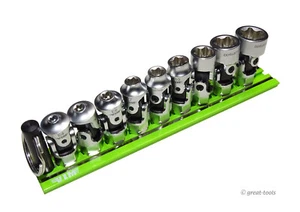UNIVERSAL JOINT E-TORX SOCKET SET, u-joint, VIM Tools, swivel sockets, E4 to E16 - Picture 1 of 4