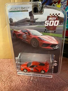 Greenlight Indy 500 GainBridge 2020 Chevrolet Corvette C8 Stingray 1:64 Scale LE - Picture 1 of 10