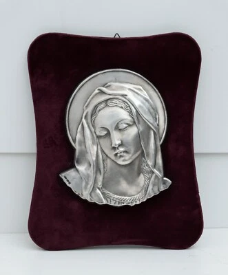 Quadro Madonna in Argento (1) - Argento - metà del XX secolo - Immagine 1 di 4