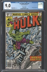 The Incredible Hulk #237 (Marvel Comics) * Machine Man Appearance CGC 9.0 - Bild 1 von 2