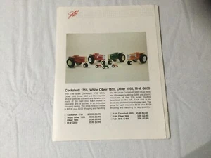 Folleto de ventas de modelos a escala Joseph L. Ertl - Imagen 1 de 9