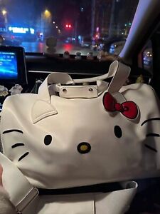 Women Shoulder Bag Hello Kitty Travel Handbag Casual Crossbody Tote Bag Cute
