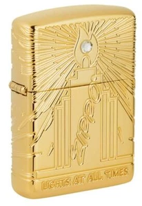 Zippo Limited Edition Lighter, Lights At All Times Design, 29261, New In Box - Picture 1 of 8
