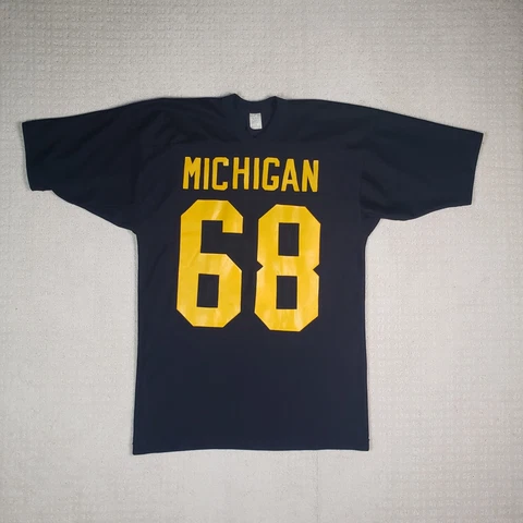 Vintage Michigan Wolverines Football Jersey Mens Large The General 70s USA Made Cover