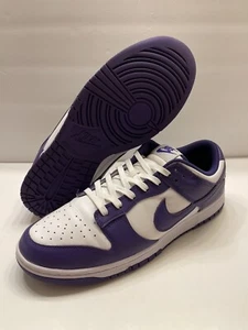 Nike Dunk Low Championship Court Purple White Men’s Size 11 DD1391-104 - Picture 1 of 7