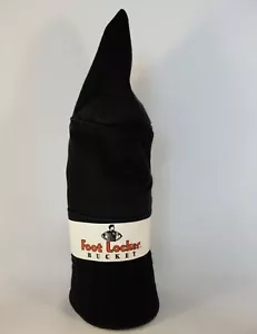 Black Bucket Hat Foot Locker Size S/M BLANK ALL BLACK - Picture 1 of 3