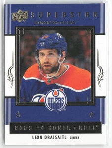 2023-24 Upper Deck #HR-34 Leon Draisaitl Honor Roll Edmonton Oilers - Picture 1 of 2