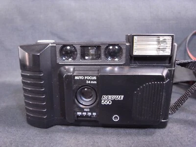 CÁMARA FOTOGRÁFICA AP POINT & SHOOT REVUE 550 35mm FUNDA DE TRABAJO PROBADA Foto 1 de 4