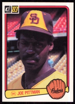 1983 Donruss Joe Pittman San Diego Padres #247 - Image 1 of 2