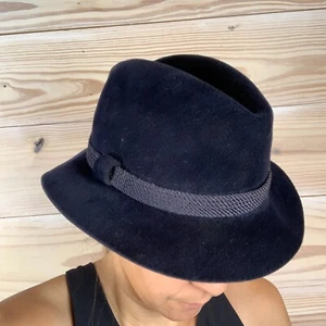 Vtg Knox New York Hat 7 3/8 Fedora Beaver Felt Merritt Schaefer Brown Austin - Picture 1 of 18