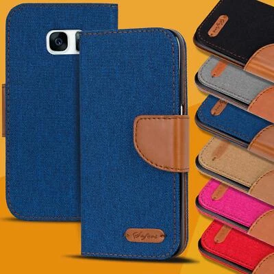 Schutzhülle Für Samsung Galaxy Hülle Flip Case Handy Tasche Klapphülle Book - Bild 1 von 4