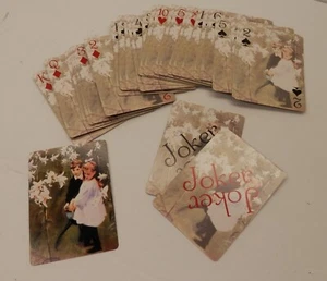 Kids w/Watering Pail Playing Cards Deck NEW by Laurel Ink Images on Both Sides! - Imagen 1 de 5